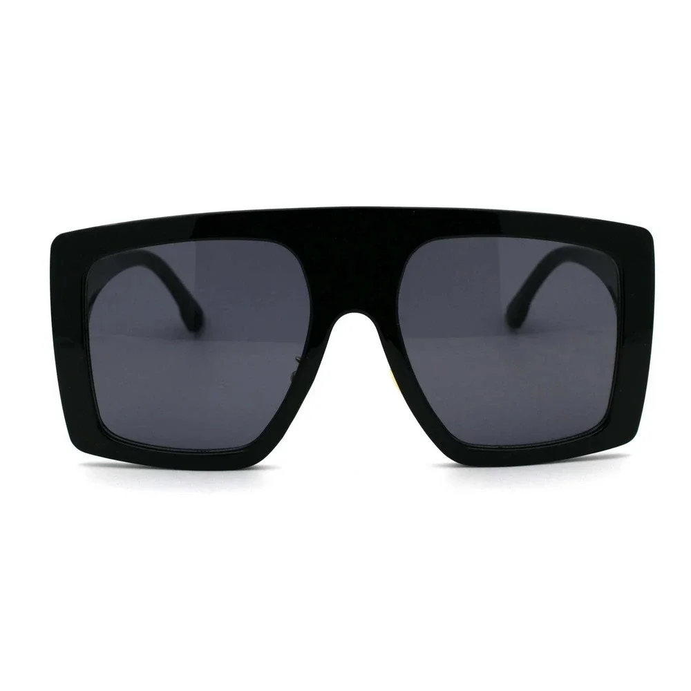Oversized‎ Square Sunglasses Women Men Fashion Trendy Bold Frame Shades Hip Hop